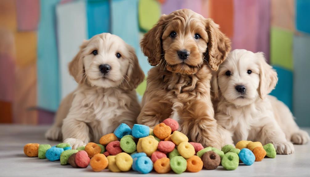 cockapoo puppies love treats