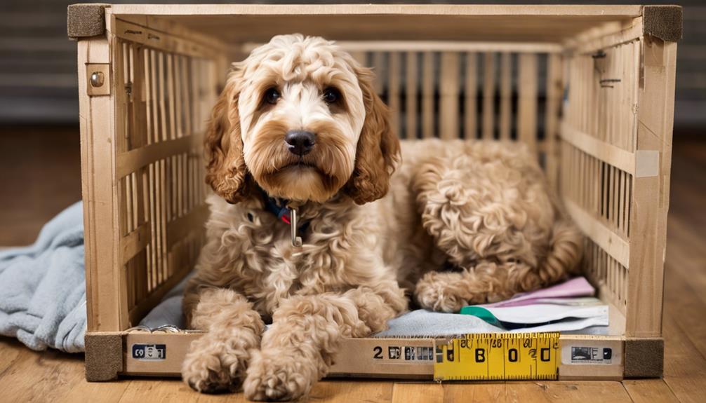 crate size for cockapoo