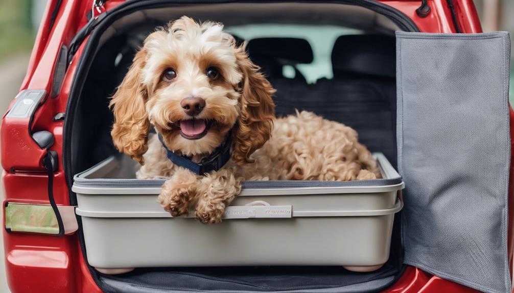 travelling with your cockapoo